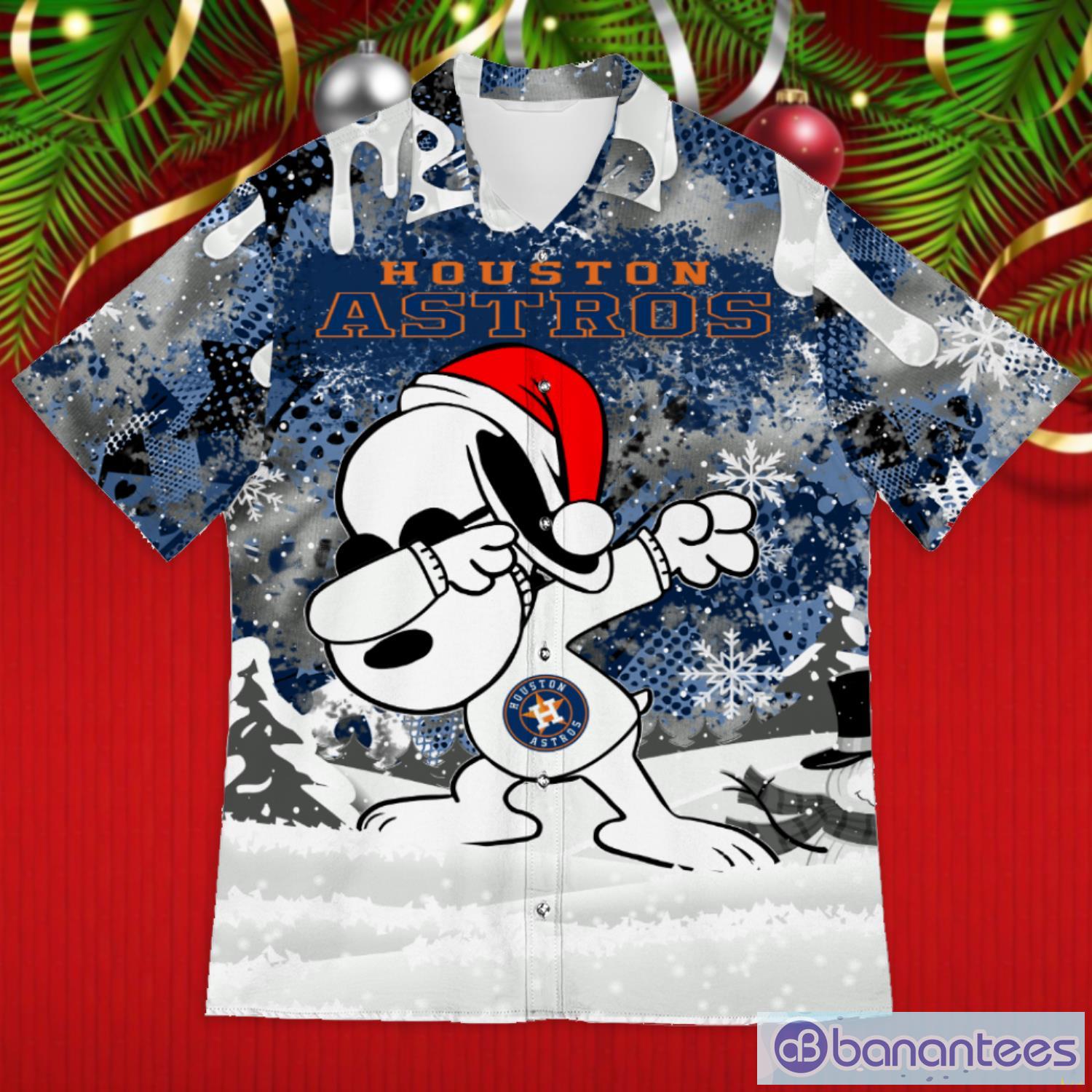 Houston Astros Snoopy Dabbing The Peanuts 2023 Christmas Gift