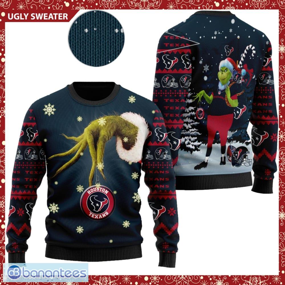 Houston Texans Ugly Christmas Sweater 3D