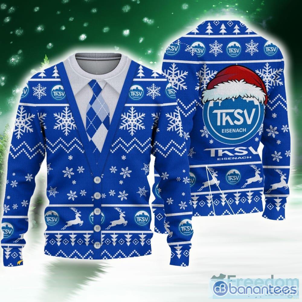 Dallas Cowboys Basic Pattern Ugly Christmas Sweater - Banantees