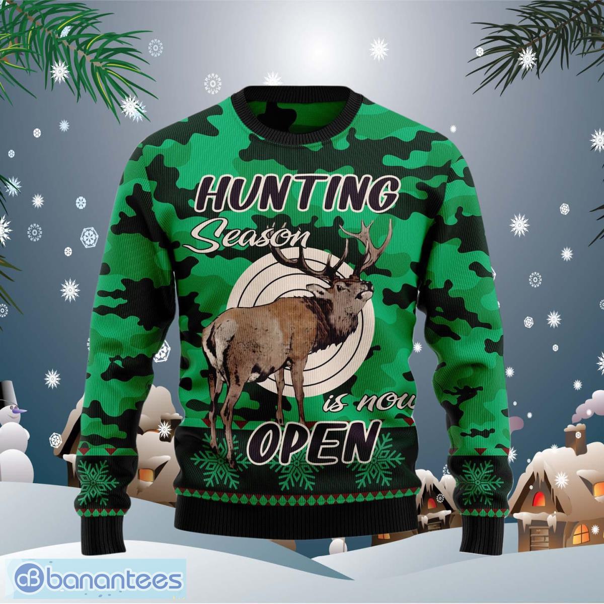 Hunting Season Ugly Christmas Sweater Special Gift For Men Women