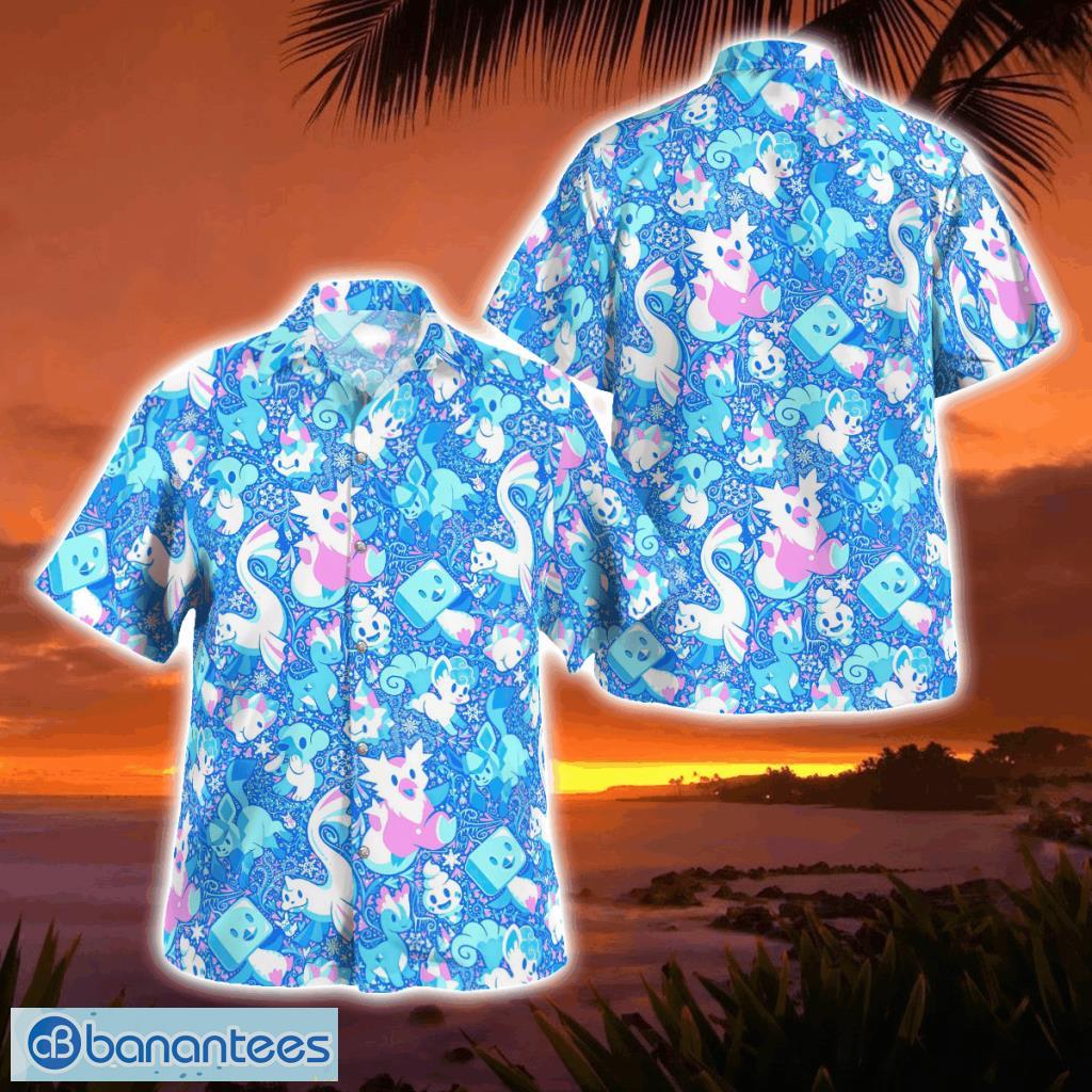 Ice Pokemon Hawaiian Shirt Gift For Men And Women Product Photo 1