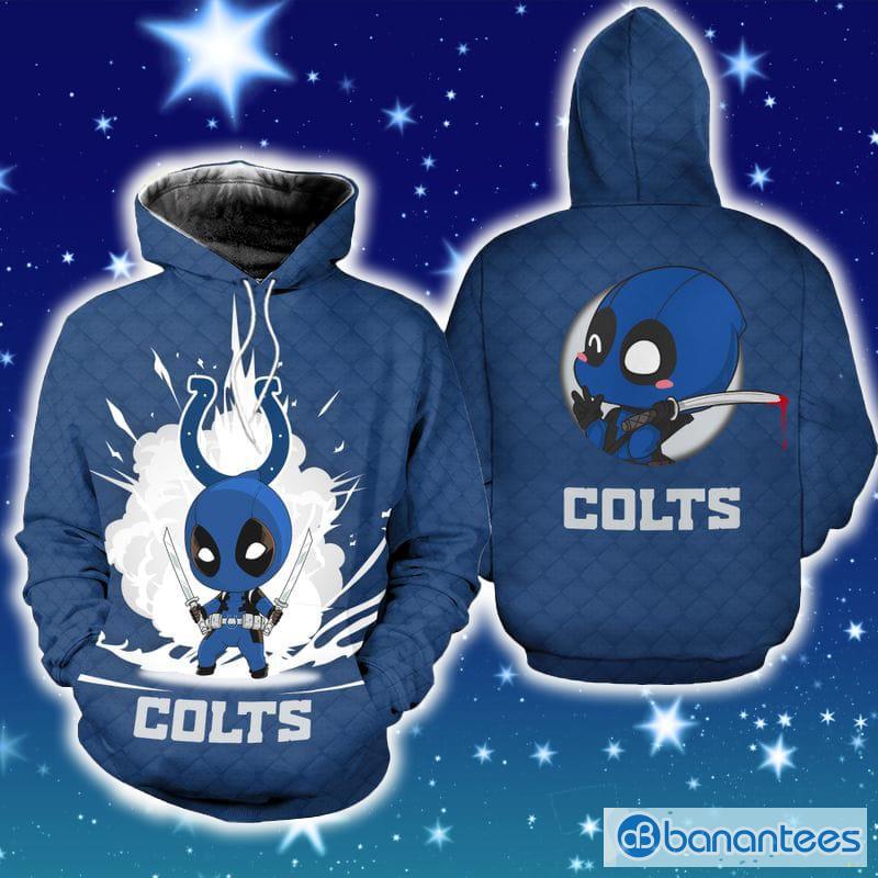 Indianapolis Colts Dead Pool Hoodie Zip Hoodie Christmas Fans All Over  Printed Gift For Men And Women - Banantees