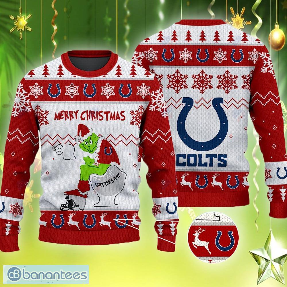 Personalized Indianapolis Colts Football Team Logo Ugly Sweater