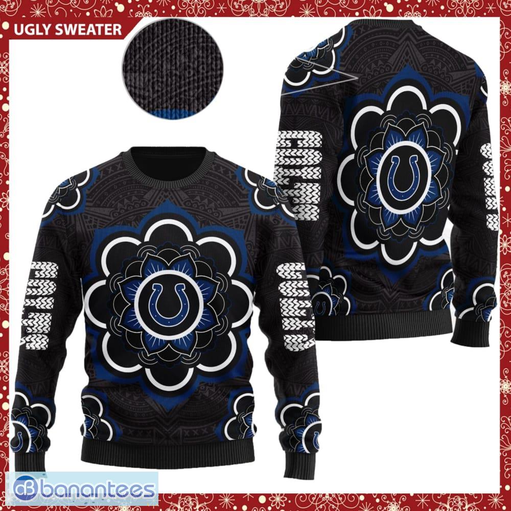 3D Print Indianapolis Colts Sweater NFL Football Fans Ugly Christmas Sweater  Christmas Gift For Men And Women