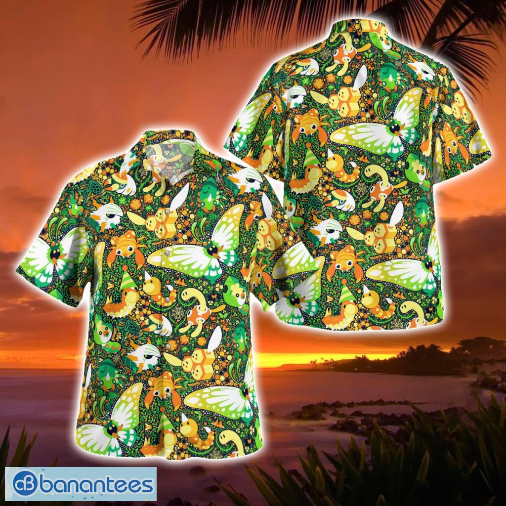Insect System Pokemon Hawaiian Shirt Gift For Men And Women Product Photo 1