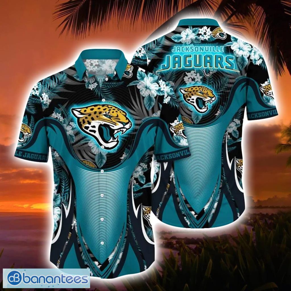 Jacksonville Jaguars Nfl Flower Hawaii Shirt For Fans Product Photo 1