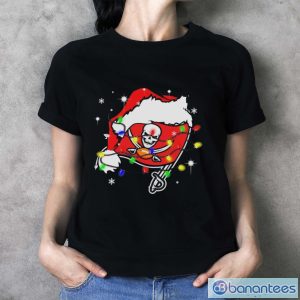 jcECtsgJ tampa bay buccaneers santa hat christmas light shirt 3 300x300 image Tampa Bay Buccaneers Santa Hat Christmas Light Shirt - Ladies T-Shirt