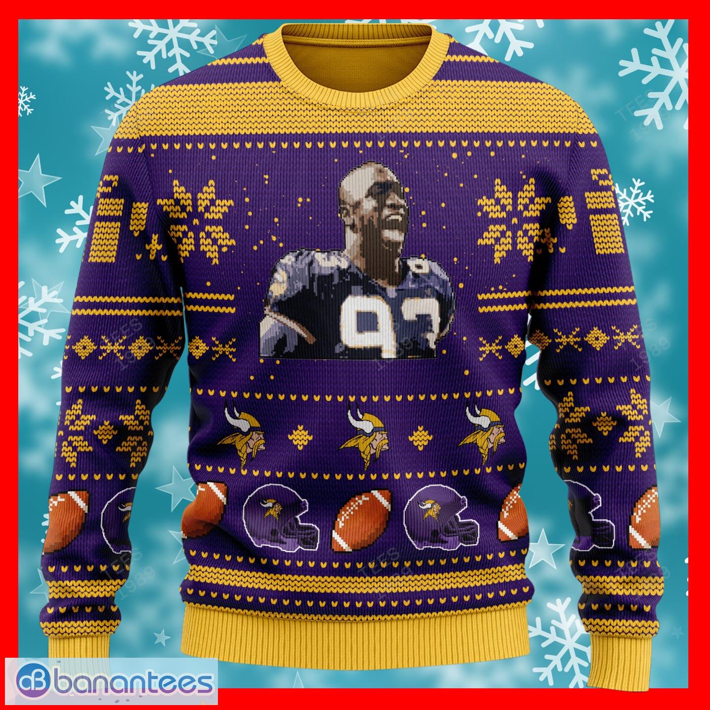 3D Print Minnesota Vikings Sweater NFL Football Fans Ugly