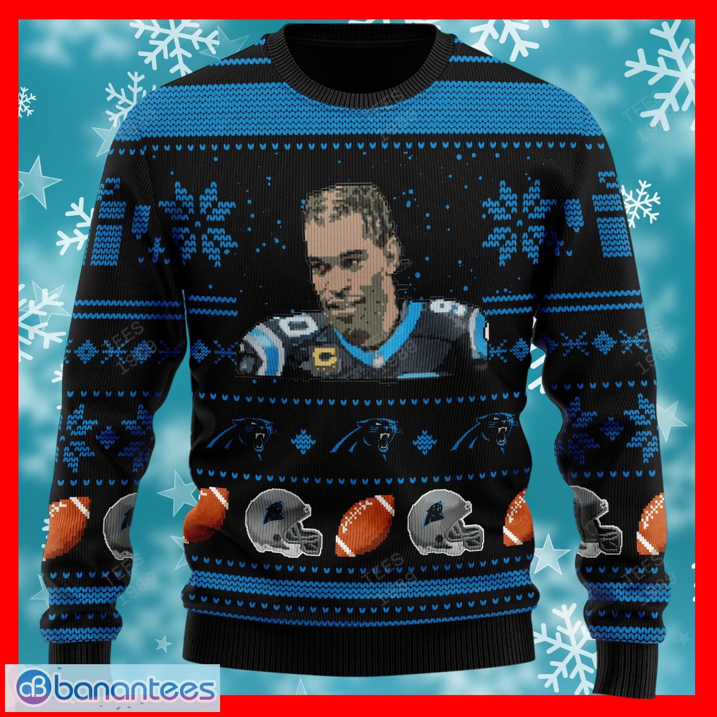 Carolina Panthers Basic Ugly Christmas Sweater For Fans - Banantees