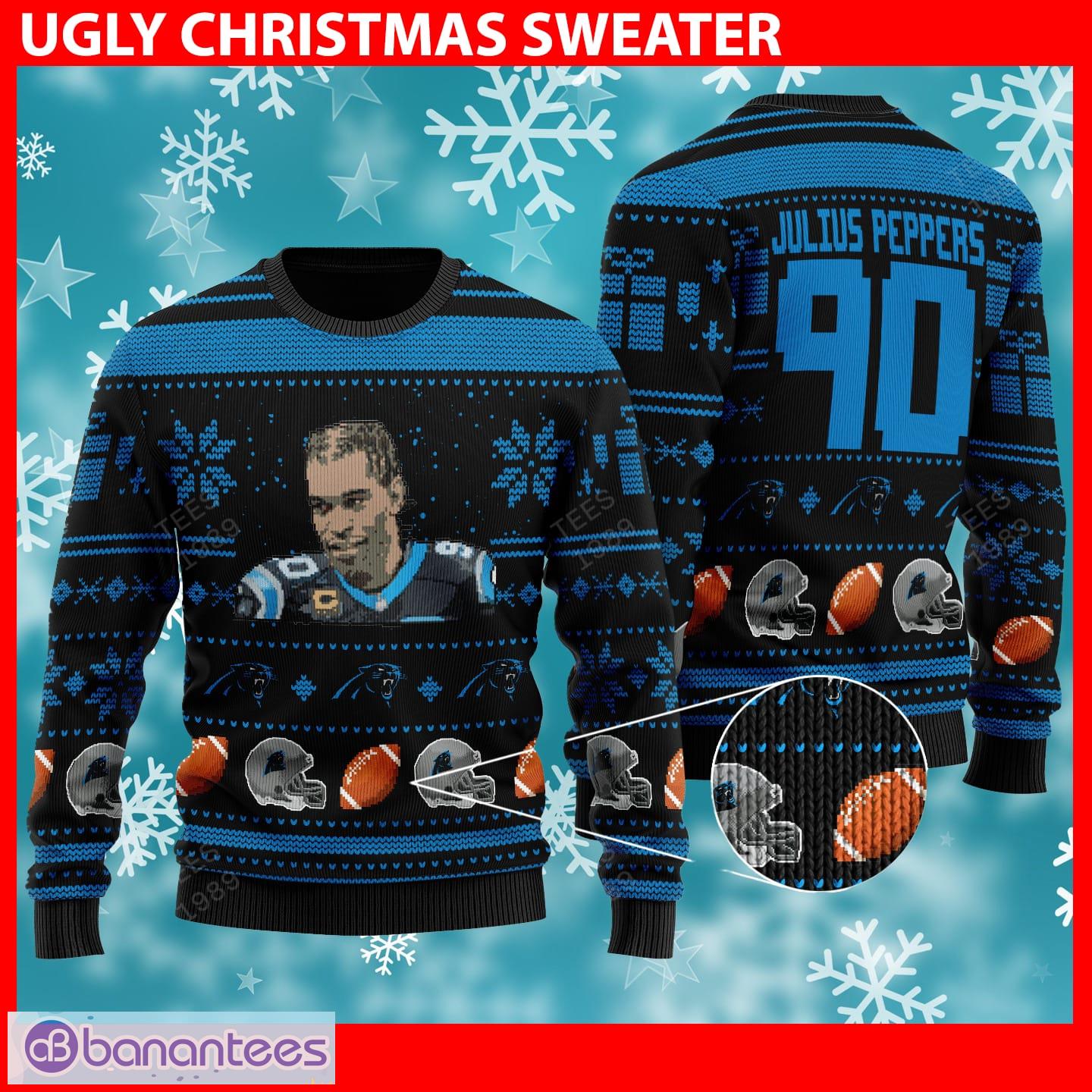 Carolina Panthers NFL Ugly 3D Holiday Sweater