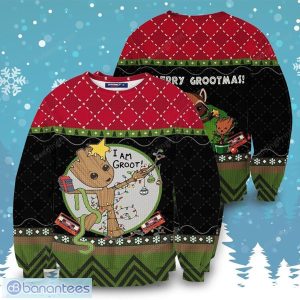 I am Groot Merry Grootmas 3D Ugly Christmas Sweater Christmas Gift Product Photo 1