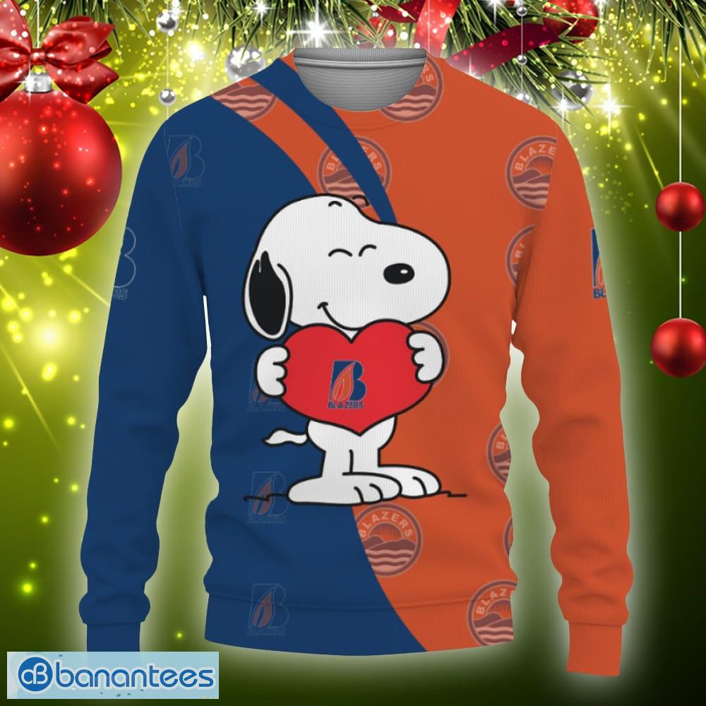 Merry Christmas Season Indiana Pacers Snoopy 3D Hoodie Cute Christmas Gift  For Men And Women - Banantees