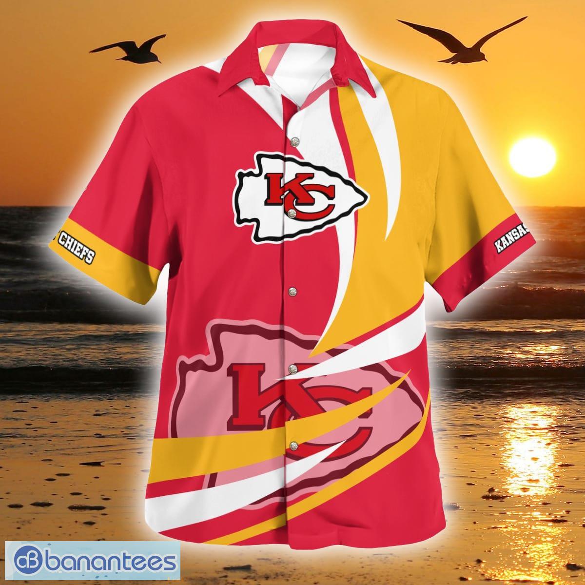 Kansas City Chiefs 3D Hawaiian Retro NFLTropical Beach Men And Women For  Fans Gift - Banantees