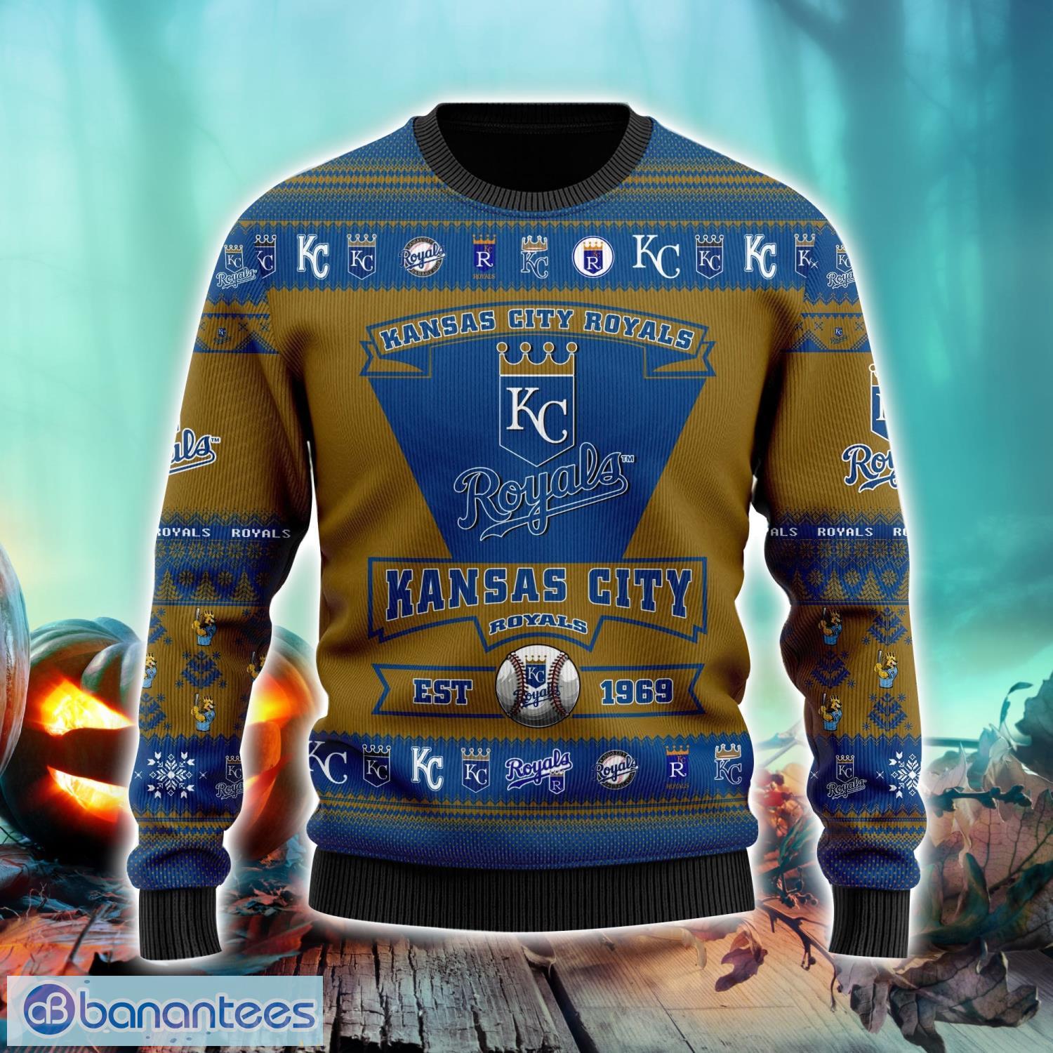 Kansas City Royals New Trends Custom Name And Number Christmas Hawaiian  Shirt - Freedomdesign