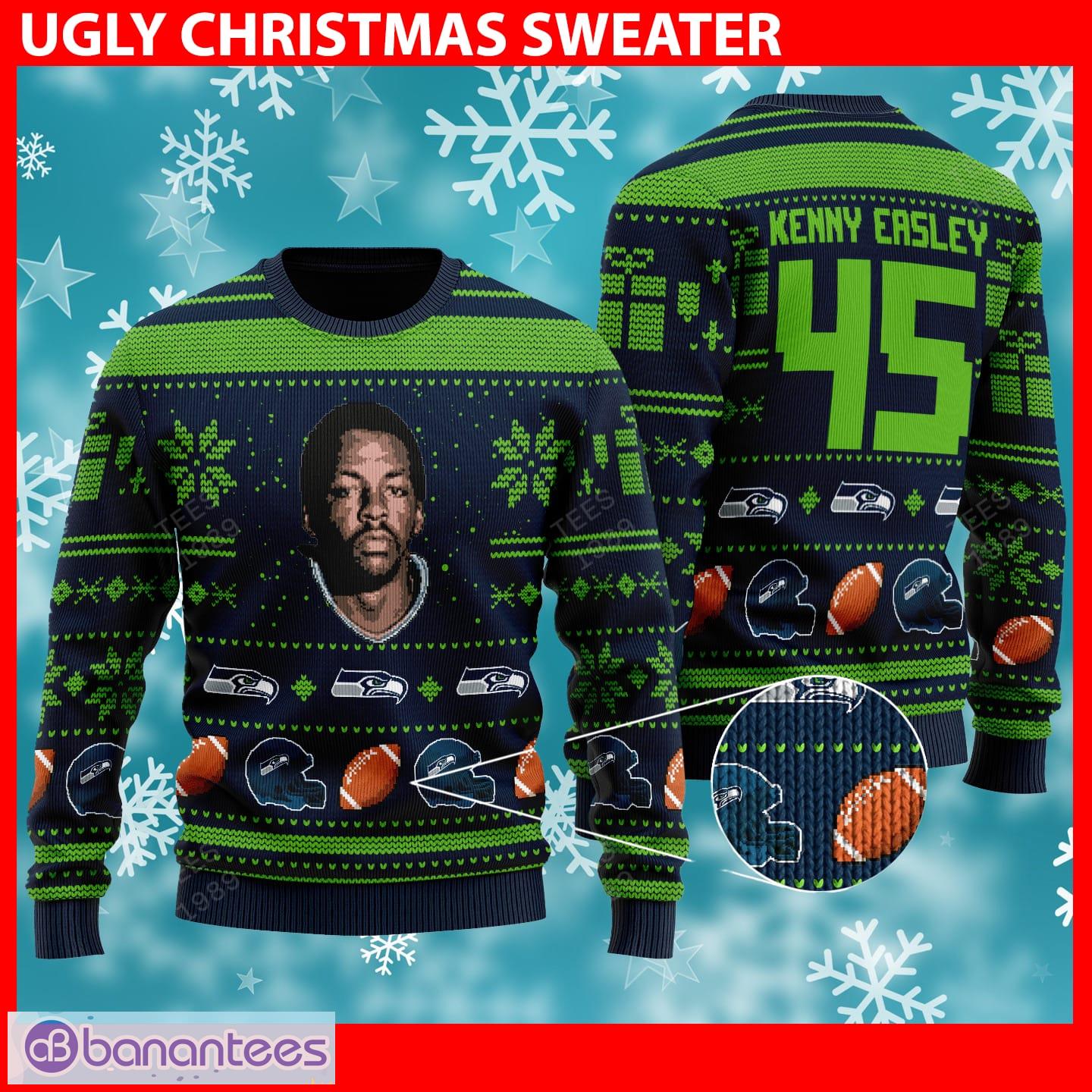 NFL Seattle Seahawks Christmas Gift 3D Ugly Christmas Sweater For Men And  Women - Banantees