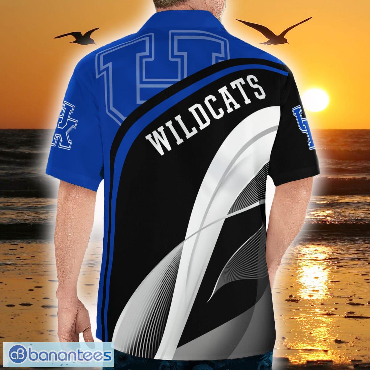 Kentucky Wildcats Plus Size 3D Hawaiian Shirt Best For Fans Beach