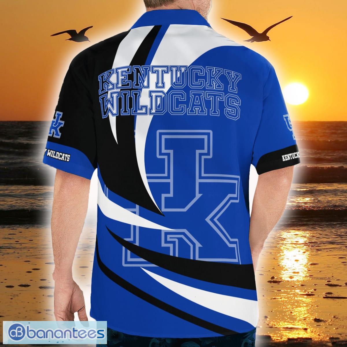 Kentucky Wildcats Plus Size 3D Hawaiian Shirt Best For Fans Beach