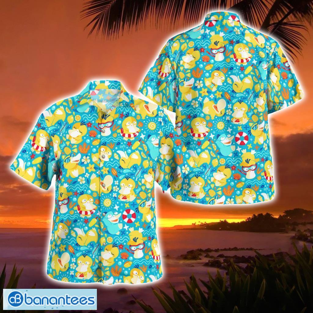 Koduck Pokemon Hawaiian Shirt Gift For Men And Women Product Photo 1