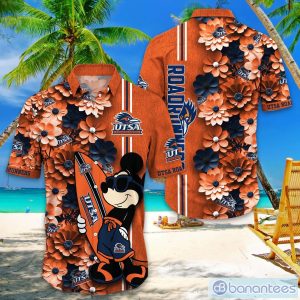 UTSA Roadrunners Hawaiian Shirt Mickey Love Surfing Trending Summer Gift Product Photo 1