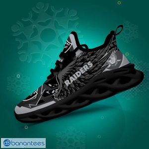 Las Vegas Raiders NFL Custom Name Unique Max Soul Shoes Gift For Fans  Running Sneaker - Freedomdesign