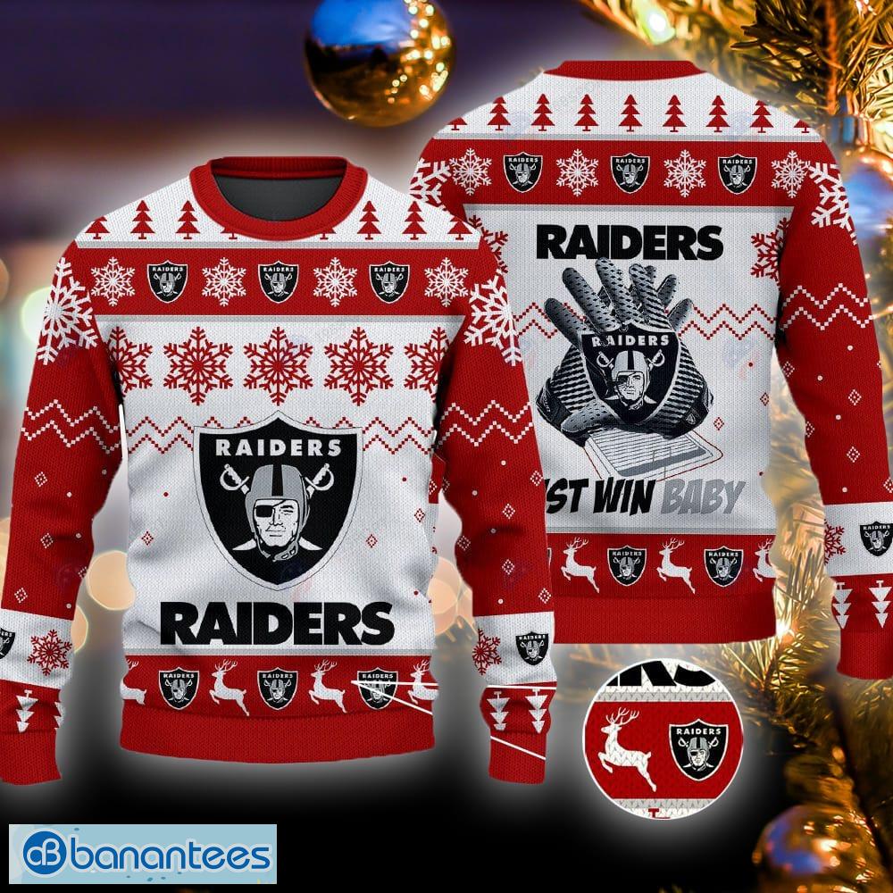 Las Vegas Raiders Basic Ugly Christmas Sweater For Fans - Banantees