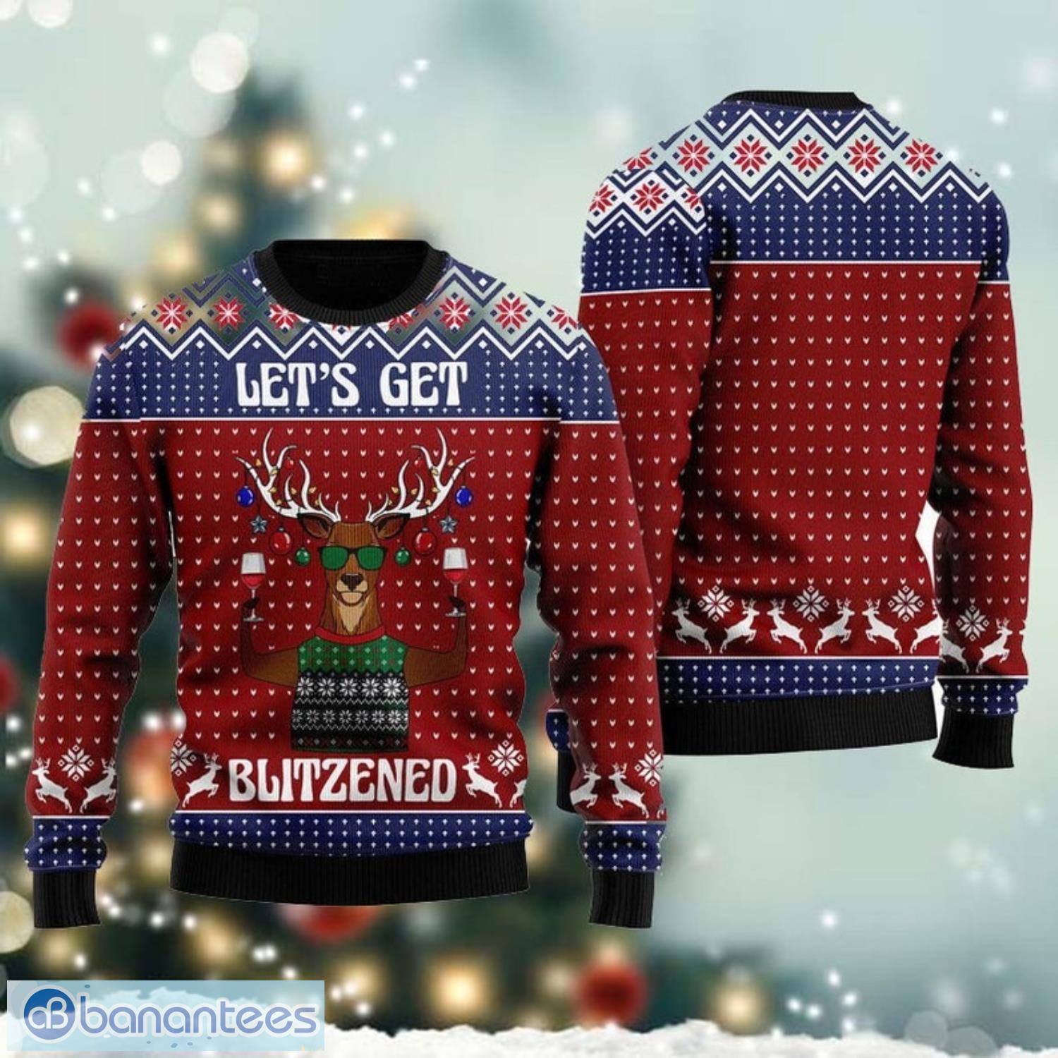 Los Angeles Dodgers Basic Ugly Christmas Sweater - Banantees