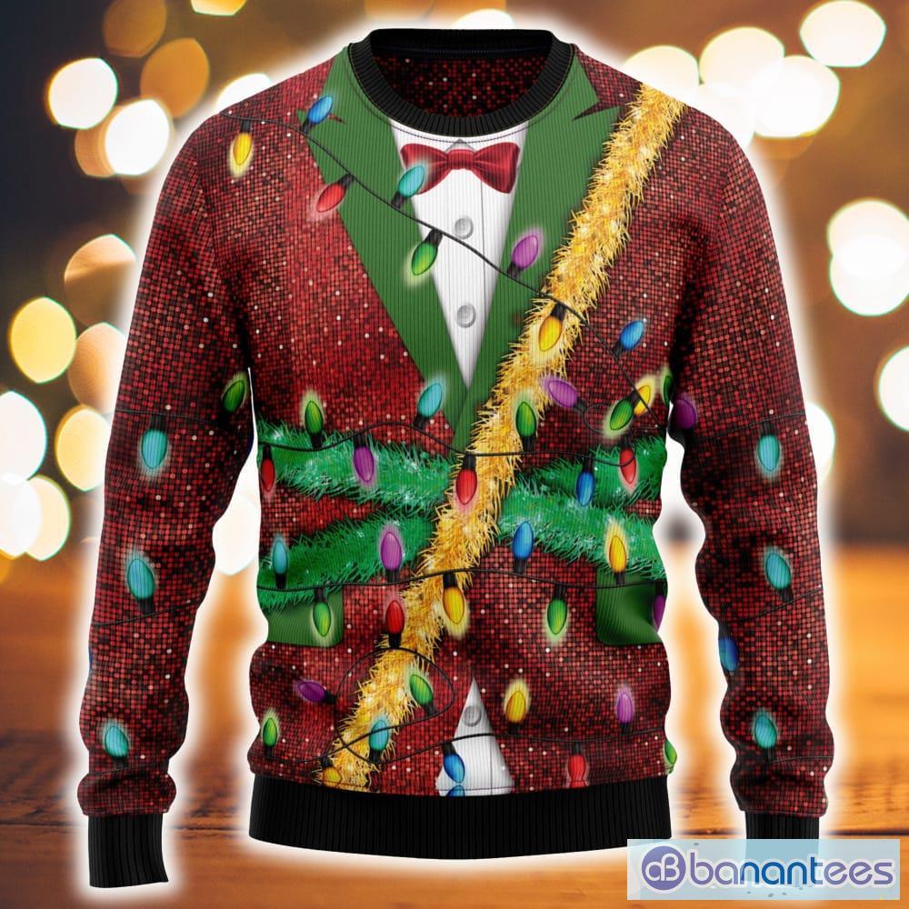 Holiday lights outlet sweater