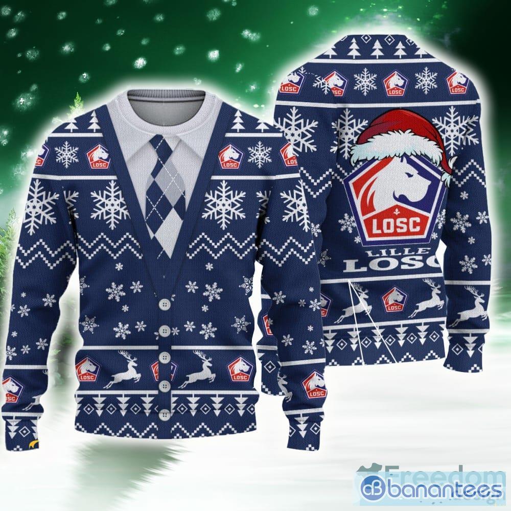 Toronto Maple Leafs Christmas Snow Ugly Sweater For Men Women - Banantees
