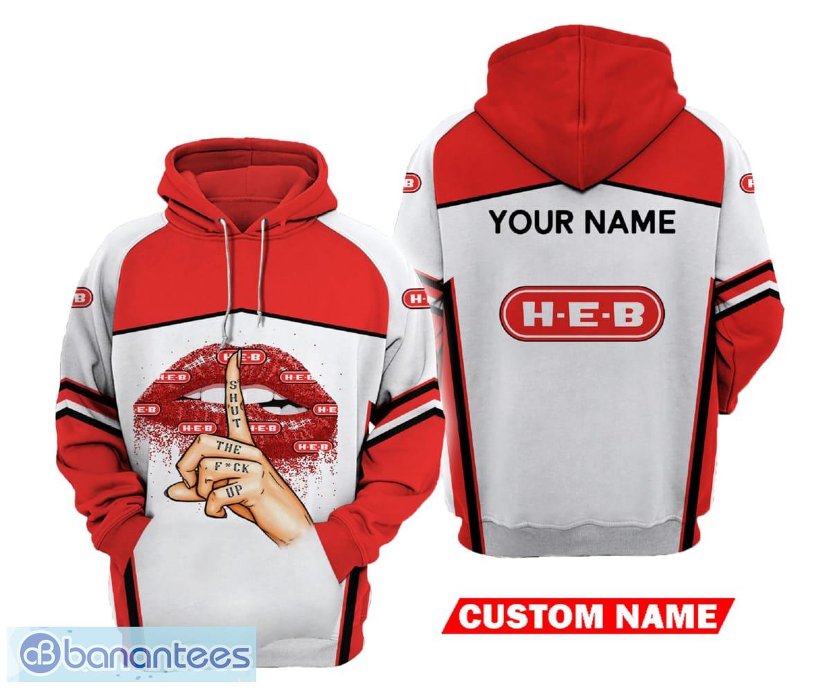 Lips Stone H E B Logo New Personalized 3D Hoodie For Men And Women