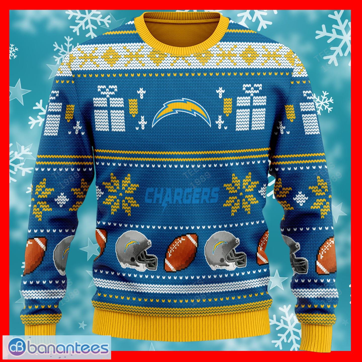 HOT Los Angeles Chargers Christmas Decor NFL Sweater • Kybershop