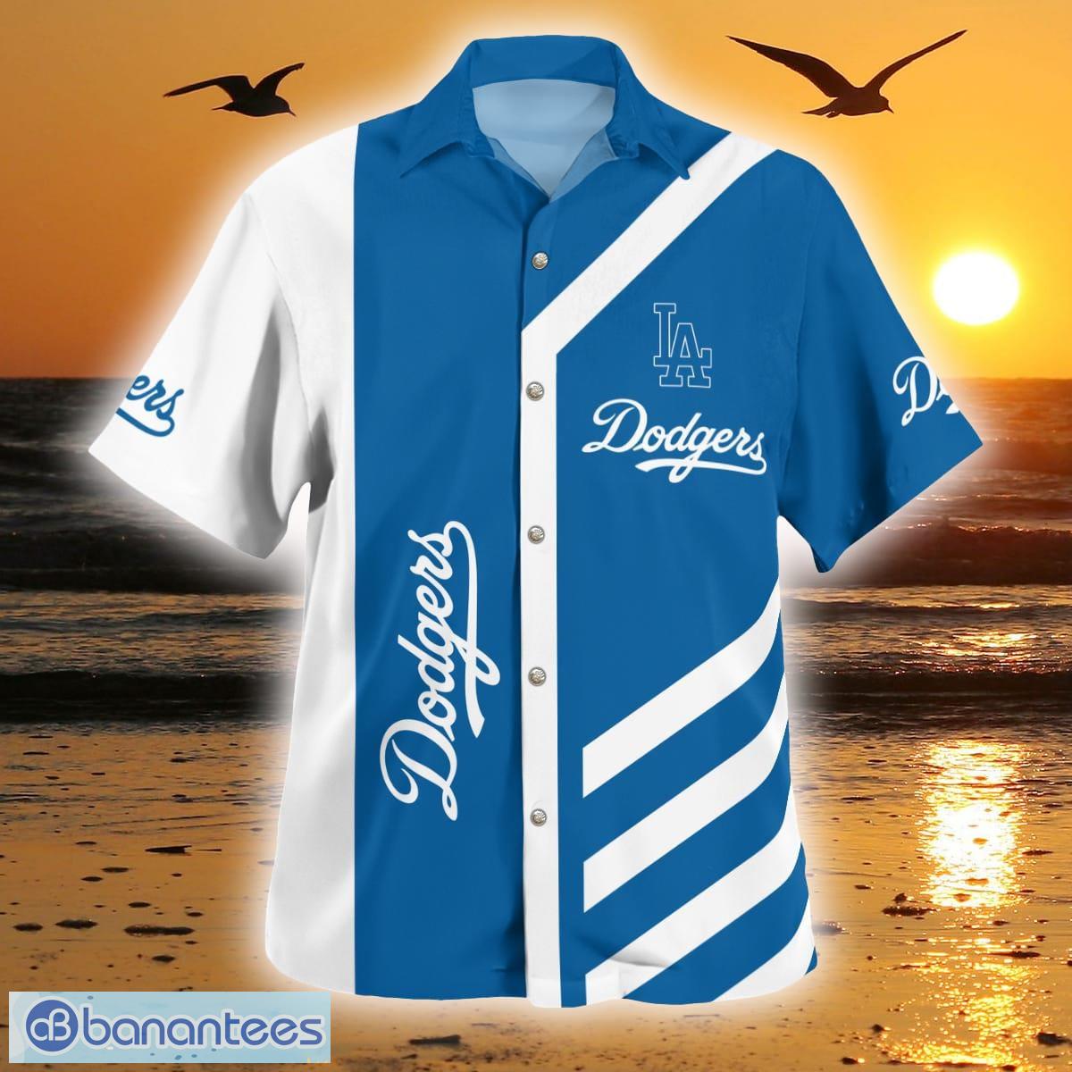 Los Angeles Dodgers Souvenir 3D Hawaiian Shirt Best For Fans Beach