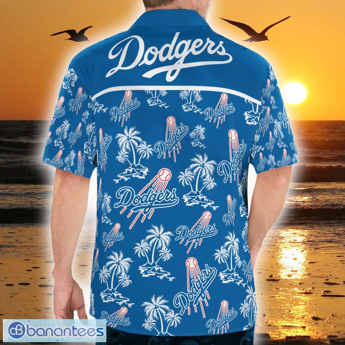 Los Angeles Dodgers Pink Hibiscus White Orchid White Background 3D Hawaiian  Shirt Gift For Fans Gift For Fans