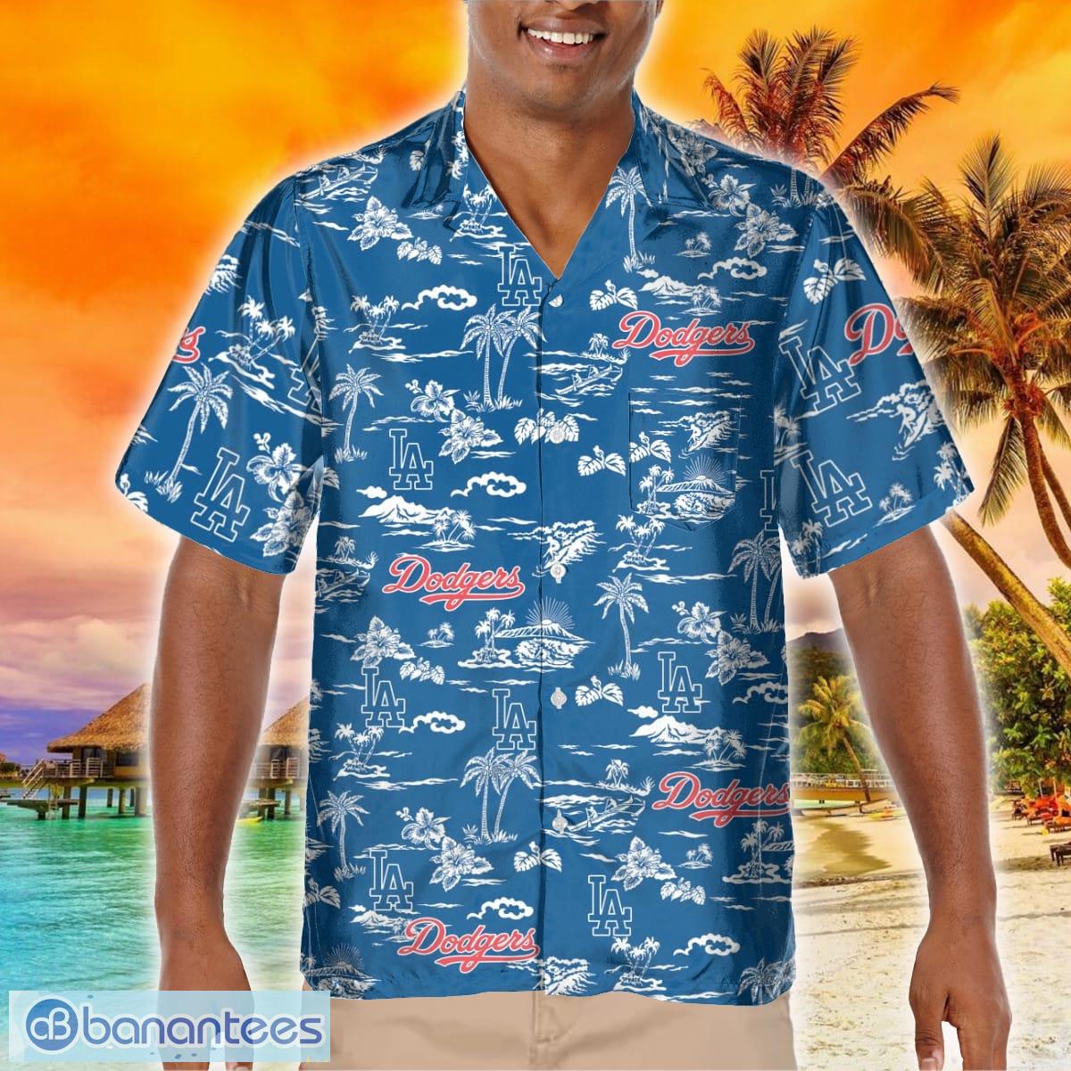 Los Angeles Dodgers Souvenir 3D Hawaiian Shirt Best For Fans Beach