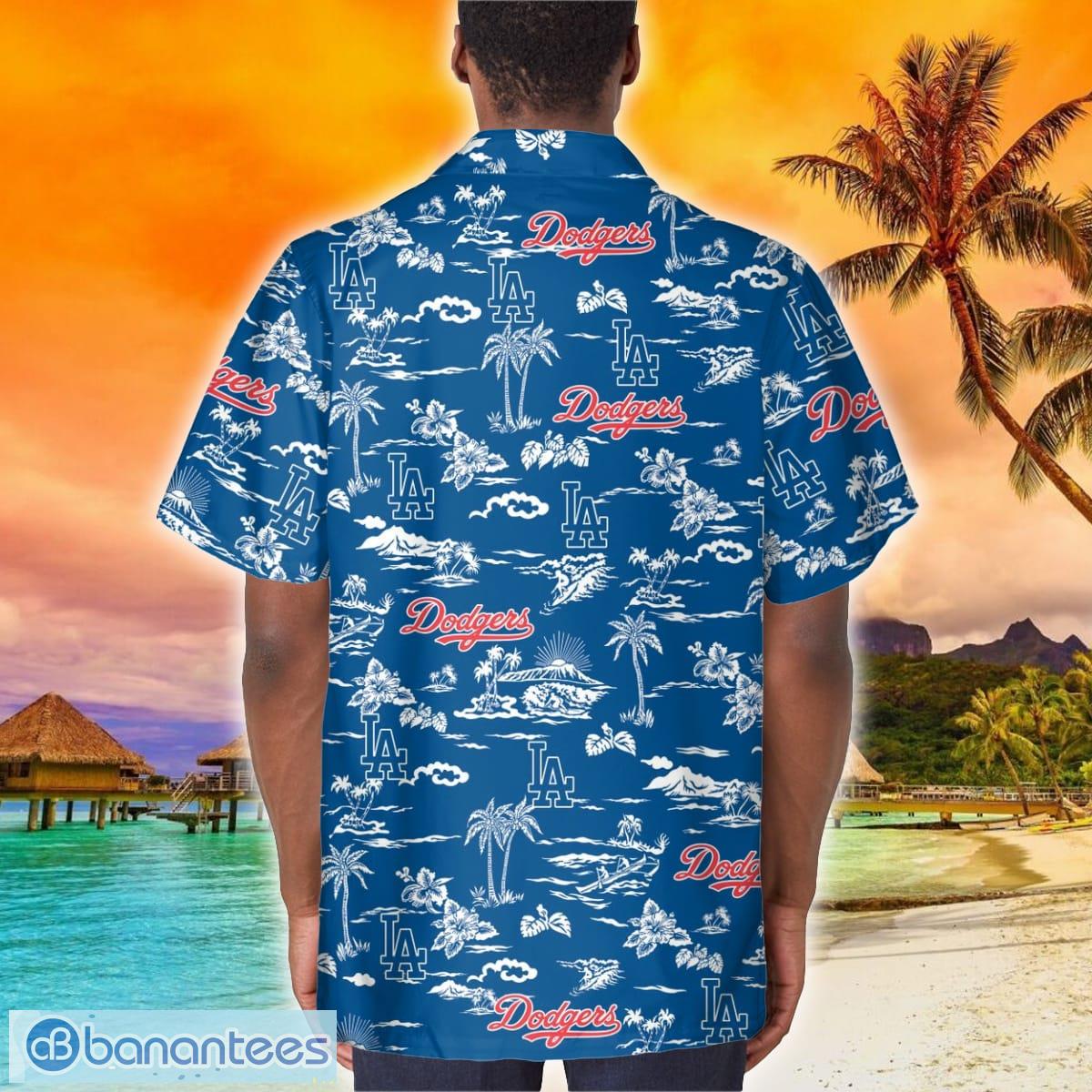 Los Angeles Dodgers Souvenir 3D Hawaiian Shirt Best For Fans Beach
