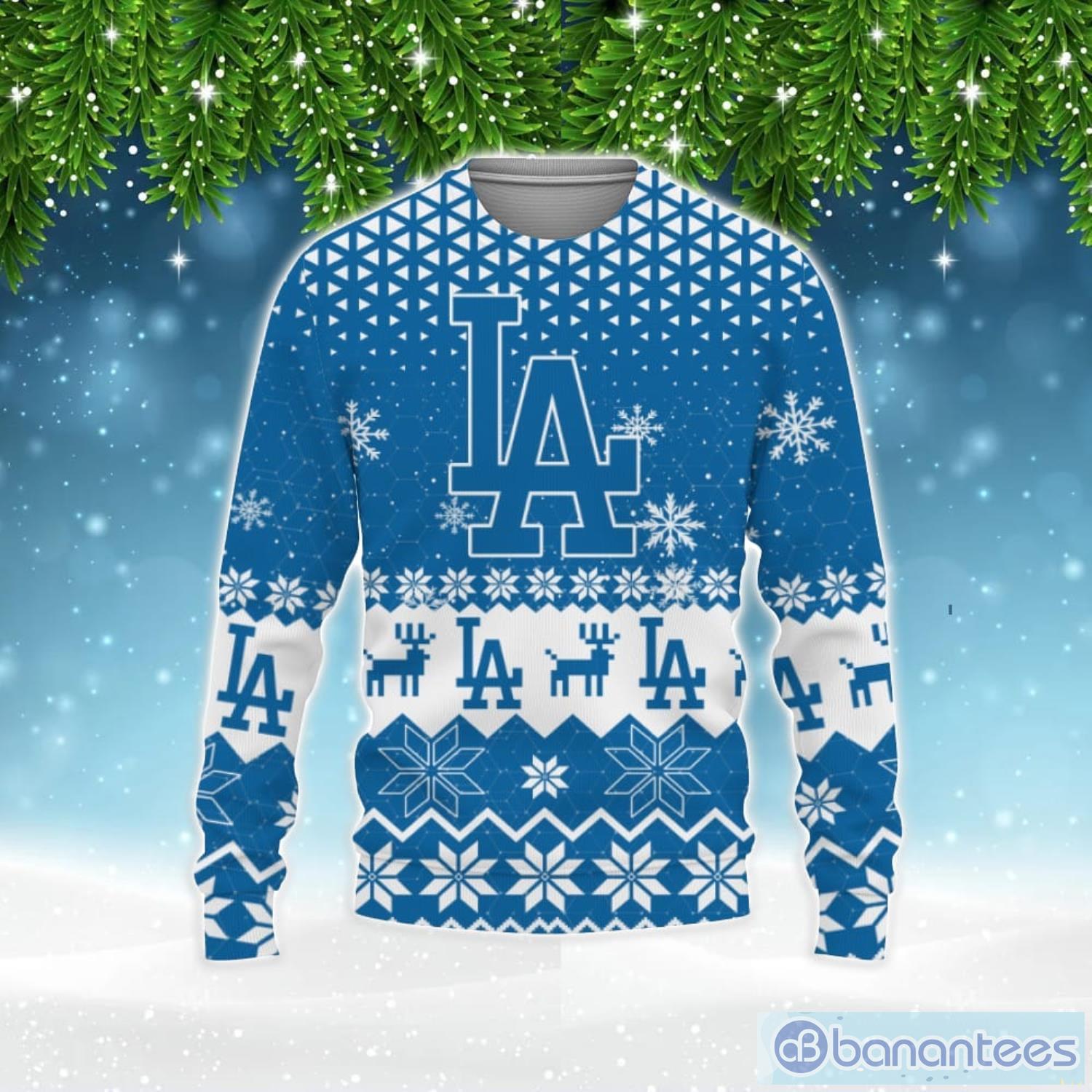 Los Angeles Dodgers Ugly Christmas Sweater Sports Football Gift 3D