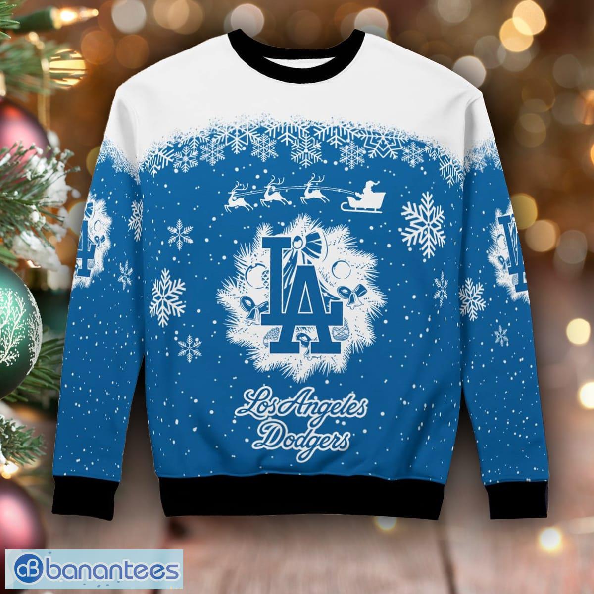 Los Angeles Dodgers Winter is Coming Ugly Christmas Sweater For