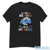 Los Angeles Rams Autism I Am His Voice He Is My Heart T-Shirt - G500 Men’s Classic T-Shirt