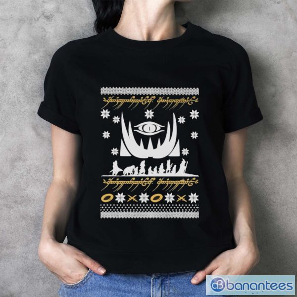 Lotr Ugly Christmas Shirt - Ladies T-Shirt