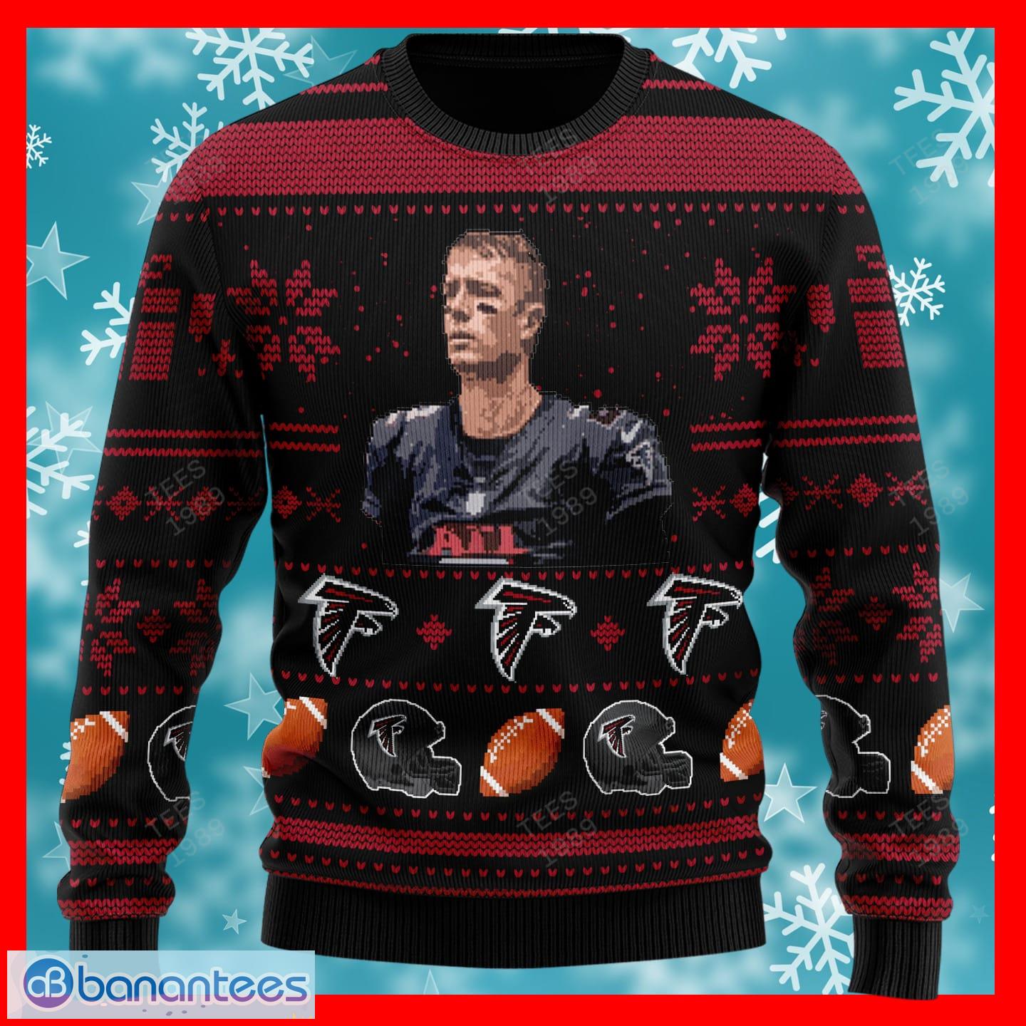 NFL Ugly Sweater XMAS Knit Sweater - Atlanta Falcons