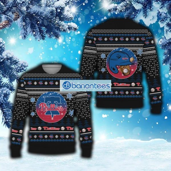 Merry 2023 Unisex Baseball American Philadelphia Phillies Ugly Christmas Sweater New For Fans Gift Christmas - Merry 2023 Unisex Baseball American Philadelphia Phillies Ugly Christmas Sweater New For Fans Gift Christmas