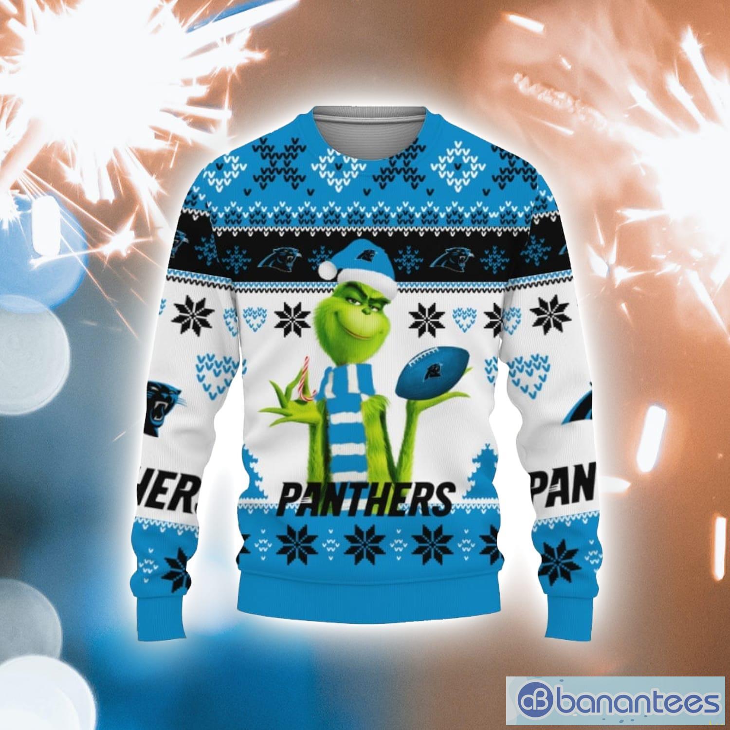 Carolina panthers ugly christmas cheap sweater