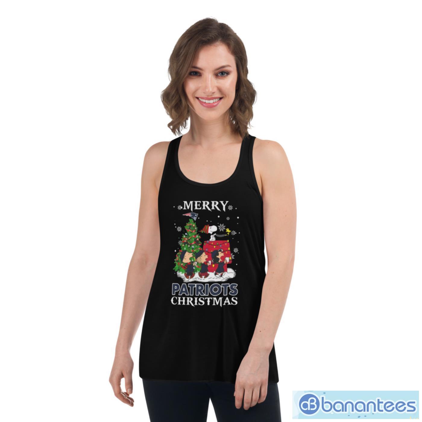 merry-christmas-new-england-patriots-peanuts-ugly-2022-shirt1-3-1.jpeg Merry Christmas New England Patriots Peanuts Ugly 2022 Shirt1 - Women's Flowy Racerback Tank