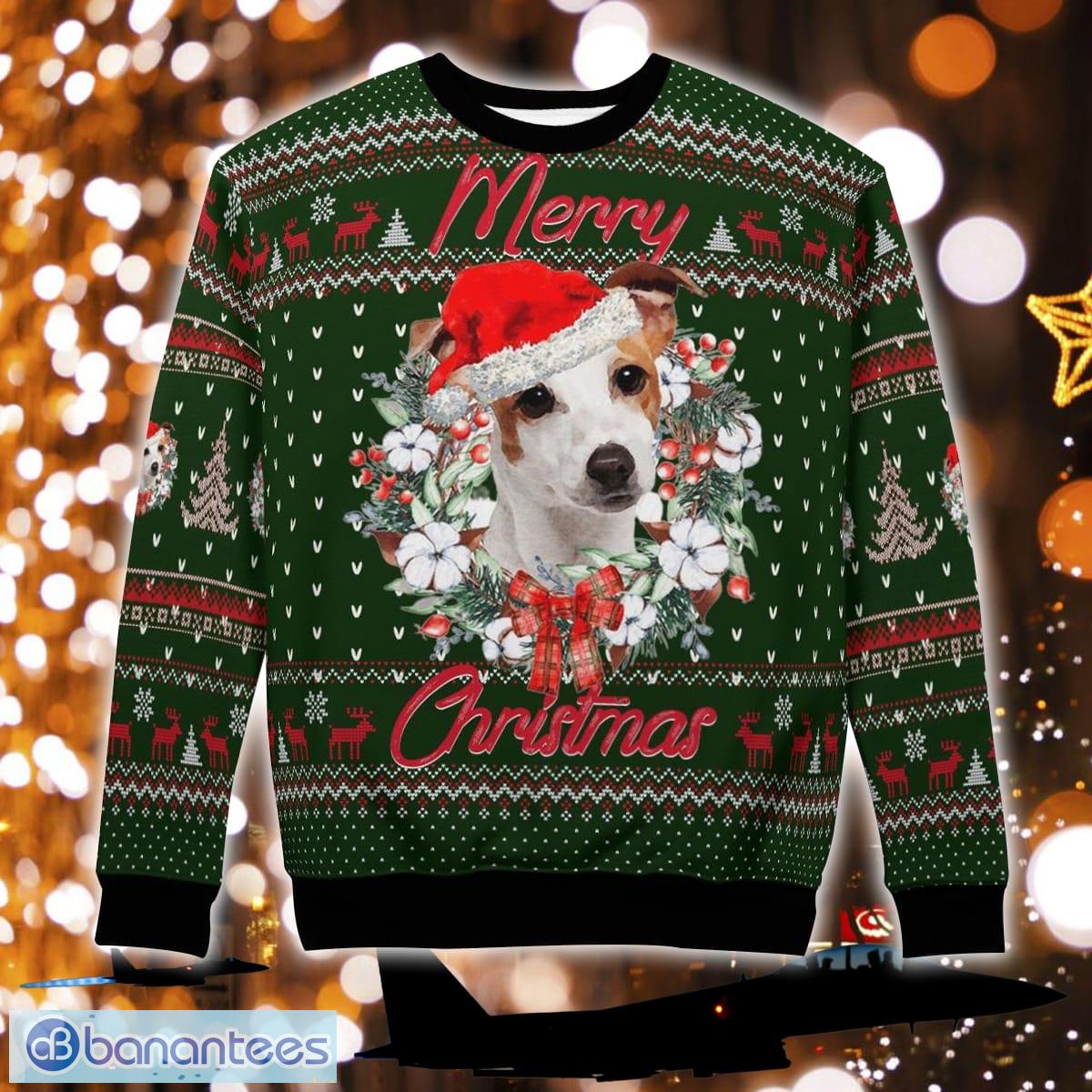 Jack russell christmas hot sale sweater