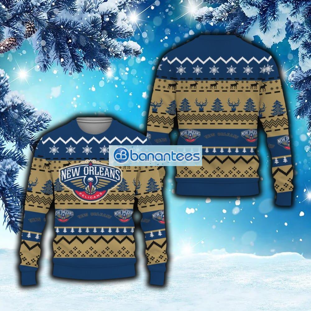 new orleans pelicans ugly christmas sweater