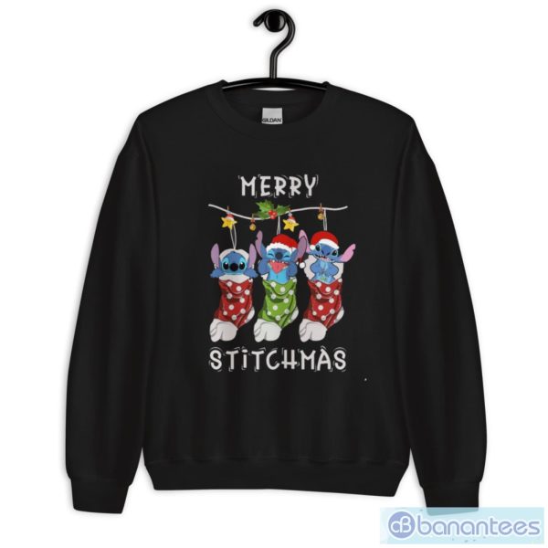 Merry Stitchmas With Stitch Christmas Sweatshirt - Unisex Crewneck Sweatshirt