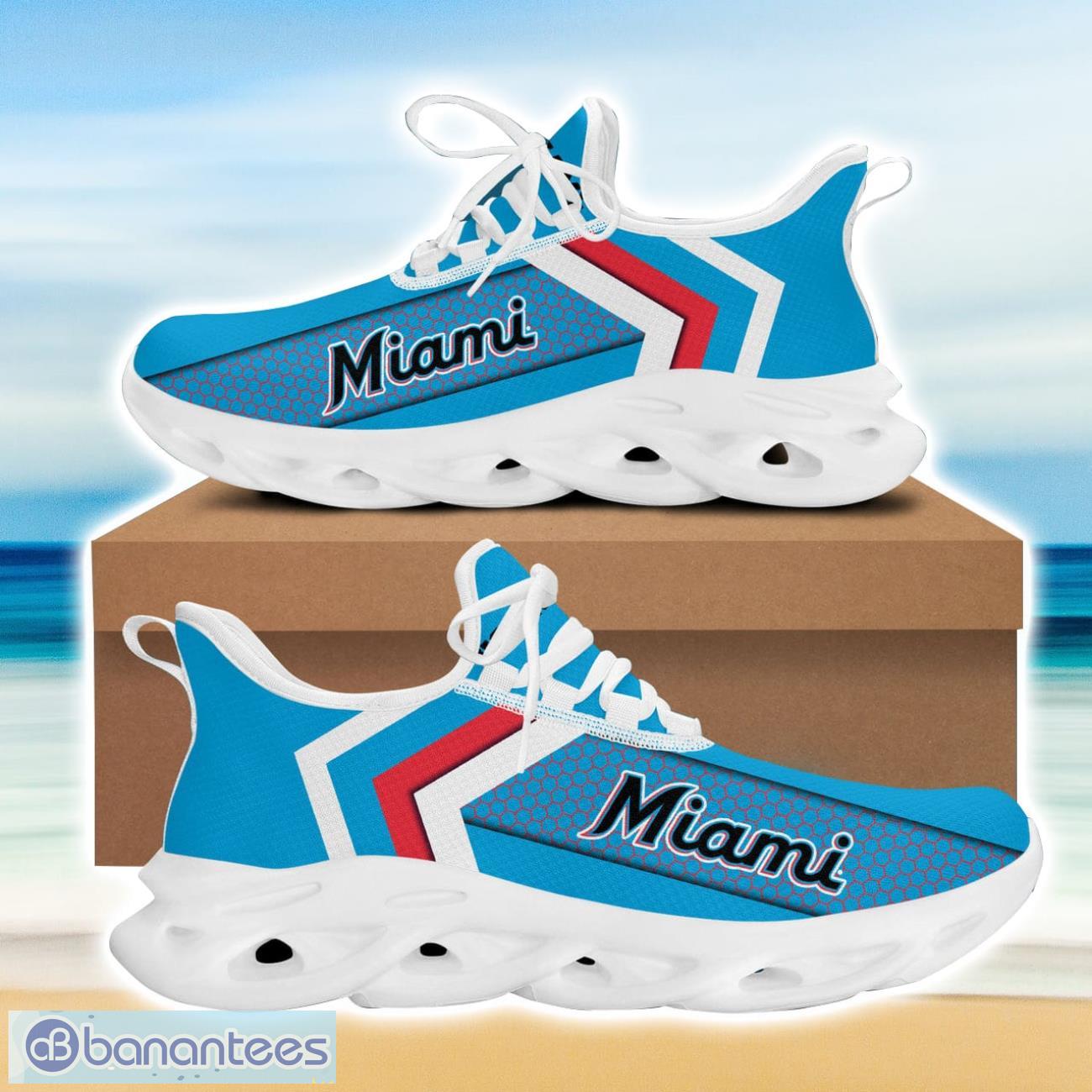 MLB Miami Marlins Skate Stan Smith Shoes Custom Name