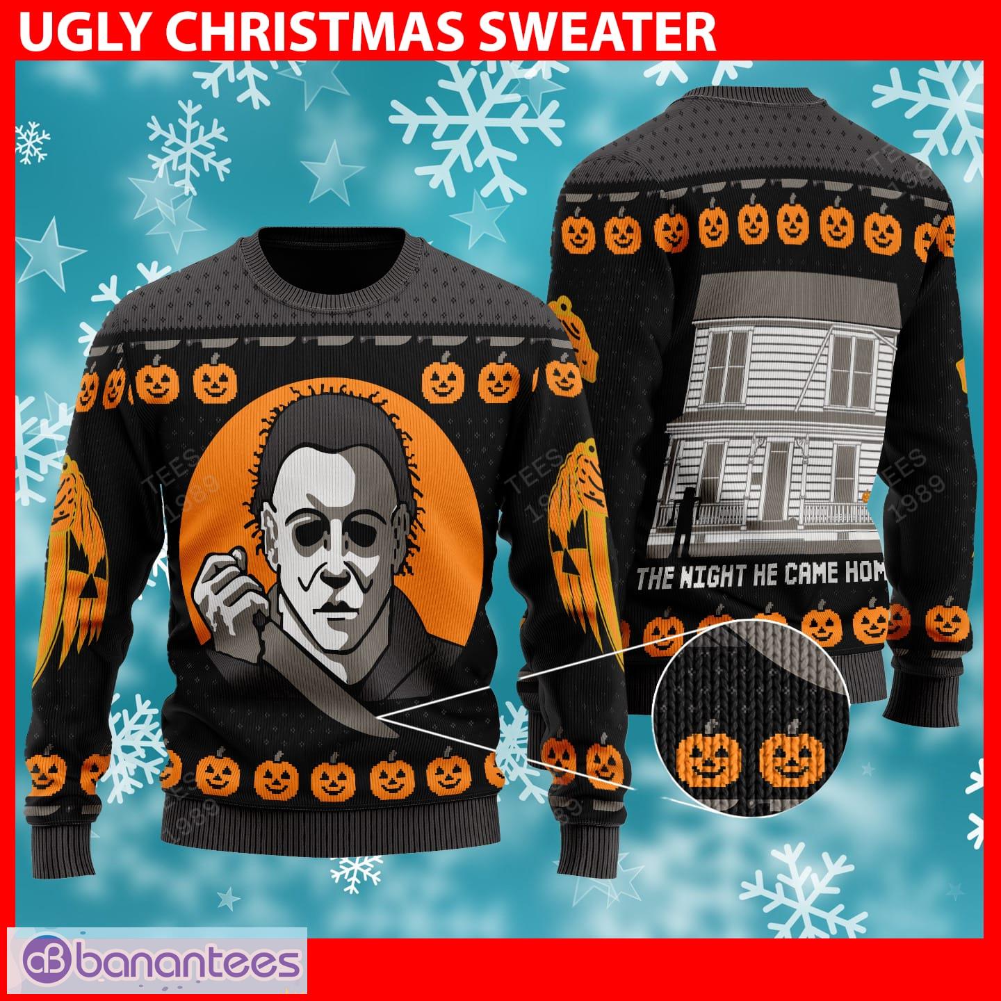 Michael myers ugly christmas on sale sweater