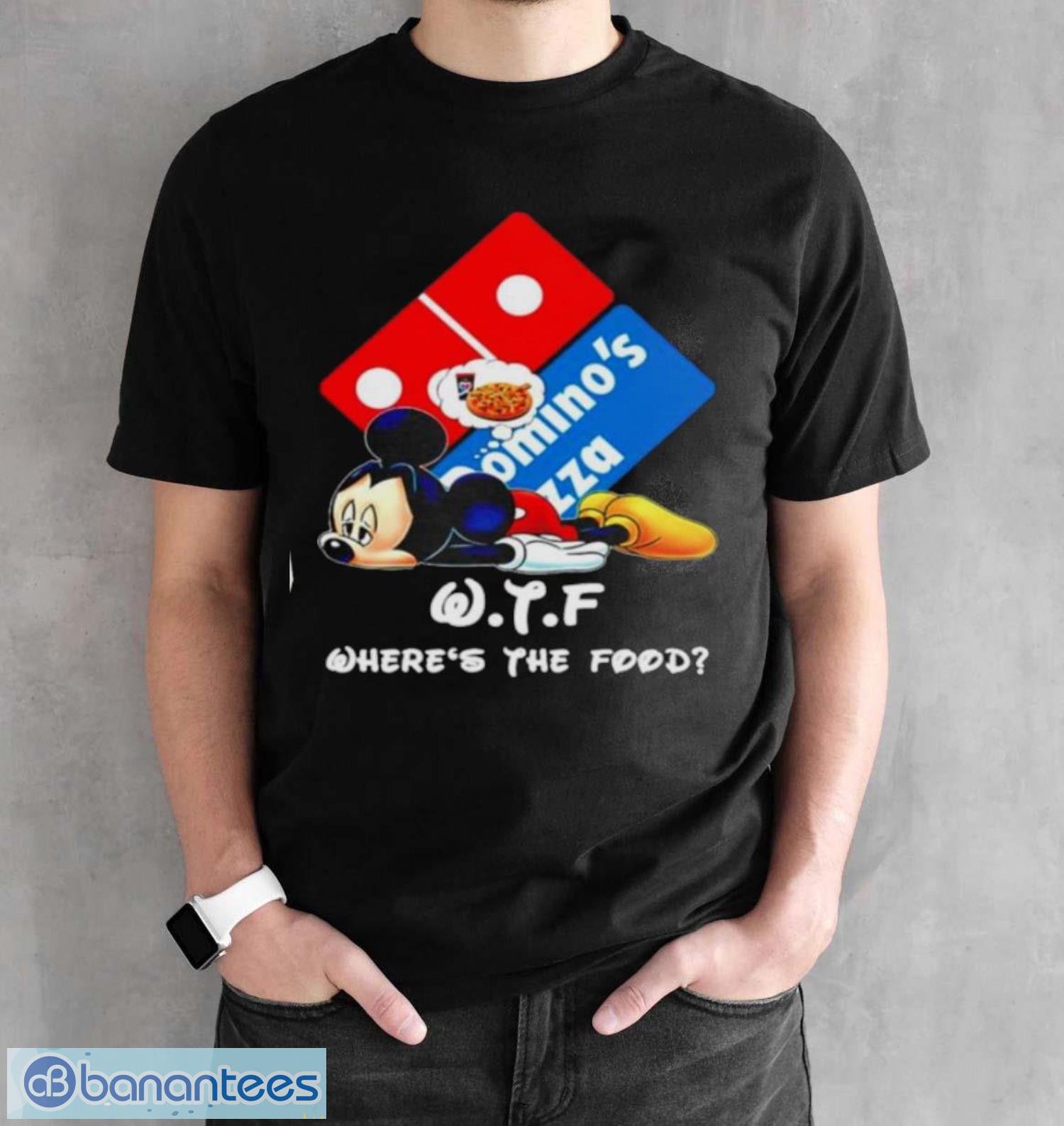 Mickey mouse best sale pizza shirt