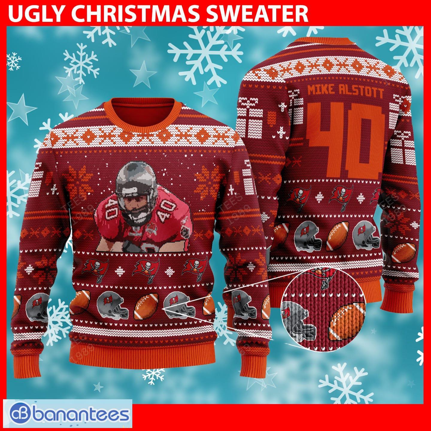 NFL Ugly Sweater XMAS Knitted Sweater - Tampa Bay Buccaneers