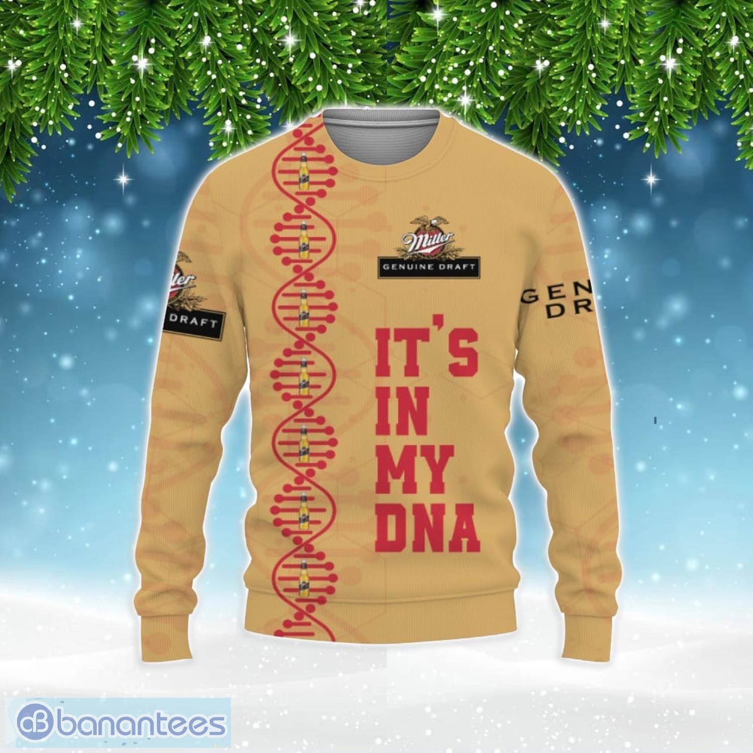 Miller Genuine draft Beer Ugly Christmas Sweater - Reallgraphics